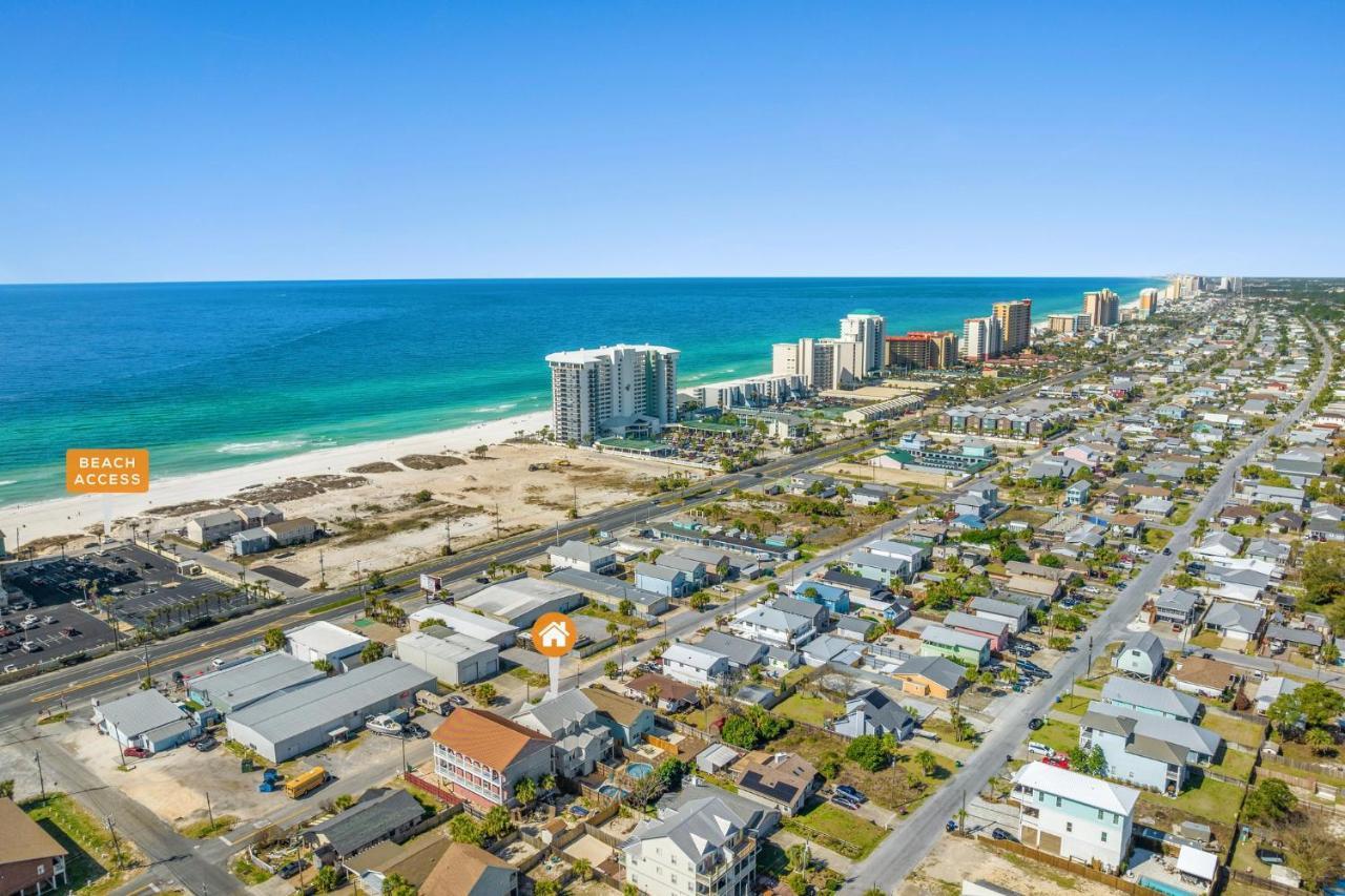 Villa Teal Waters Gulf View With Private Pool Panama City Beach Exterior foto